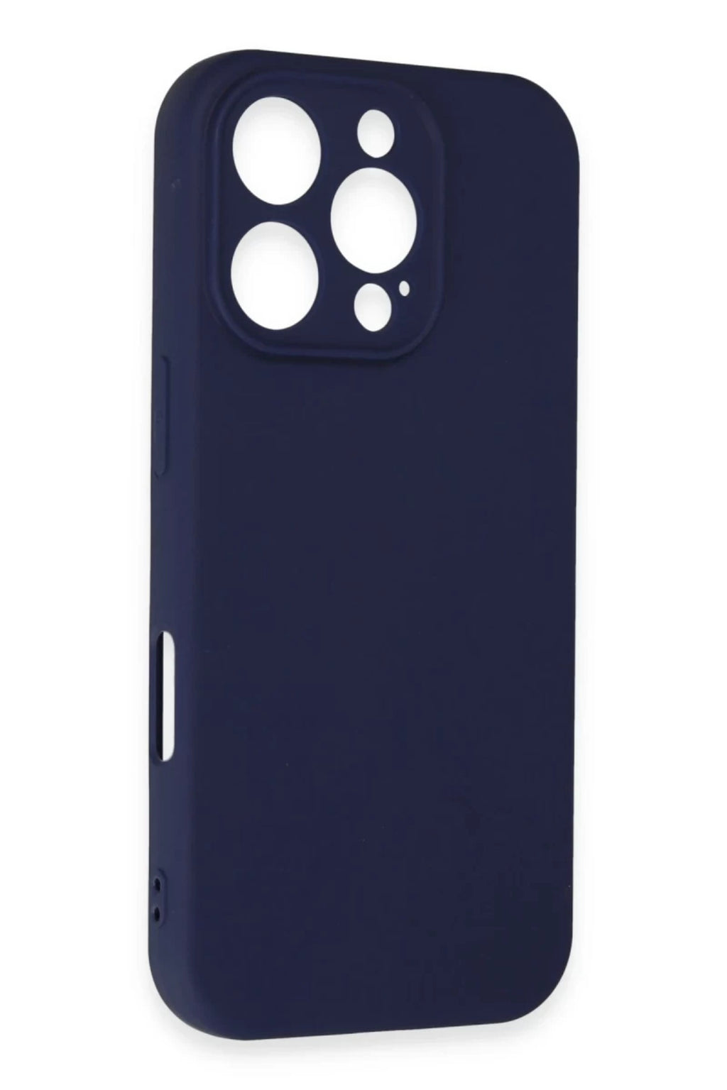 Apple iPhone 16 Pro Uyumlu Kılıf First Silikon - Lacivert