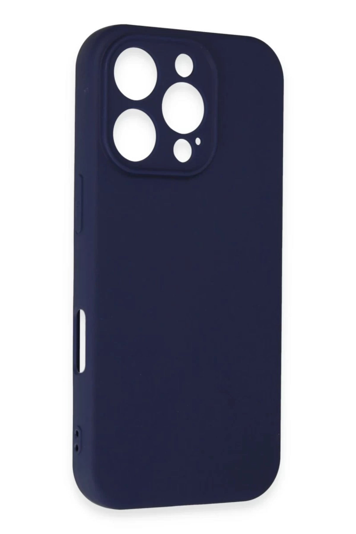 Apple iPhone 16 Pro Uyumlu Kılıf First Silikon - Lacivert