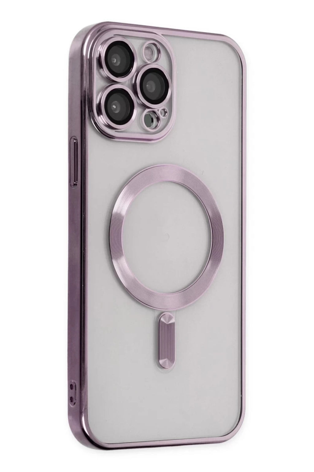 Apple iPhone 13 Pro Max Uyumlu Kılıf Kross Magneticsafe Kapak - Mor