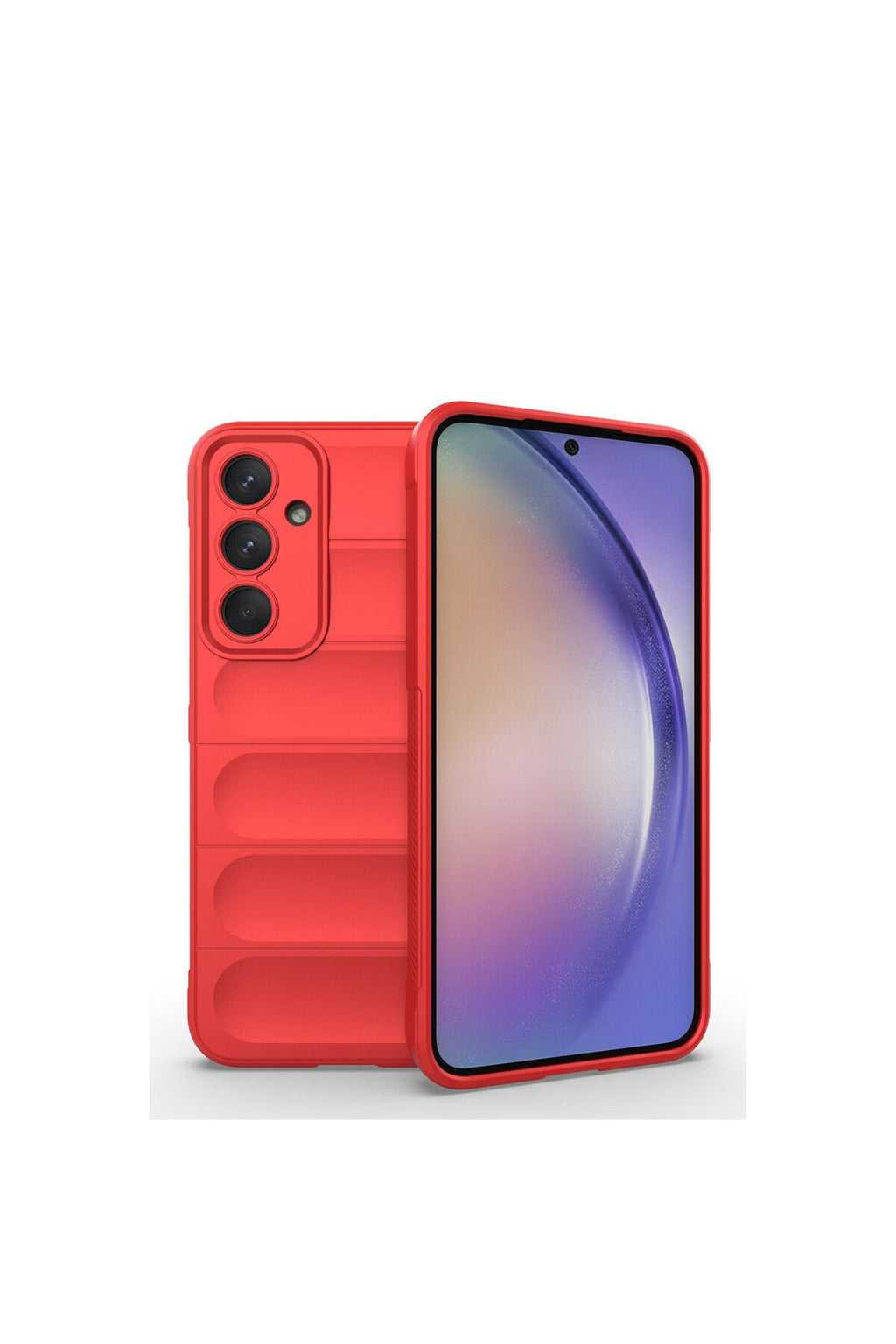 Samsung Galaxy M14 5G Uyumlu Kılıf Optimum Silikon - Kırmızı