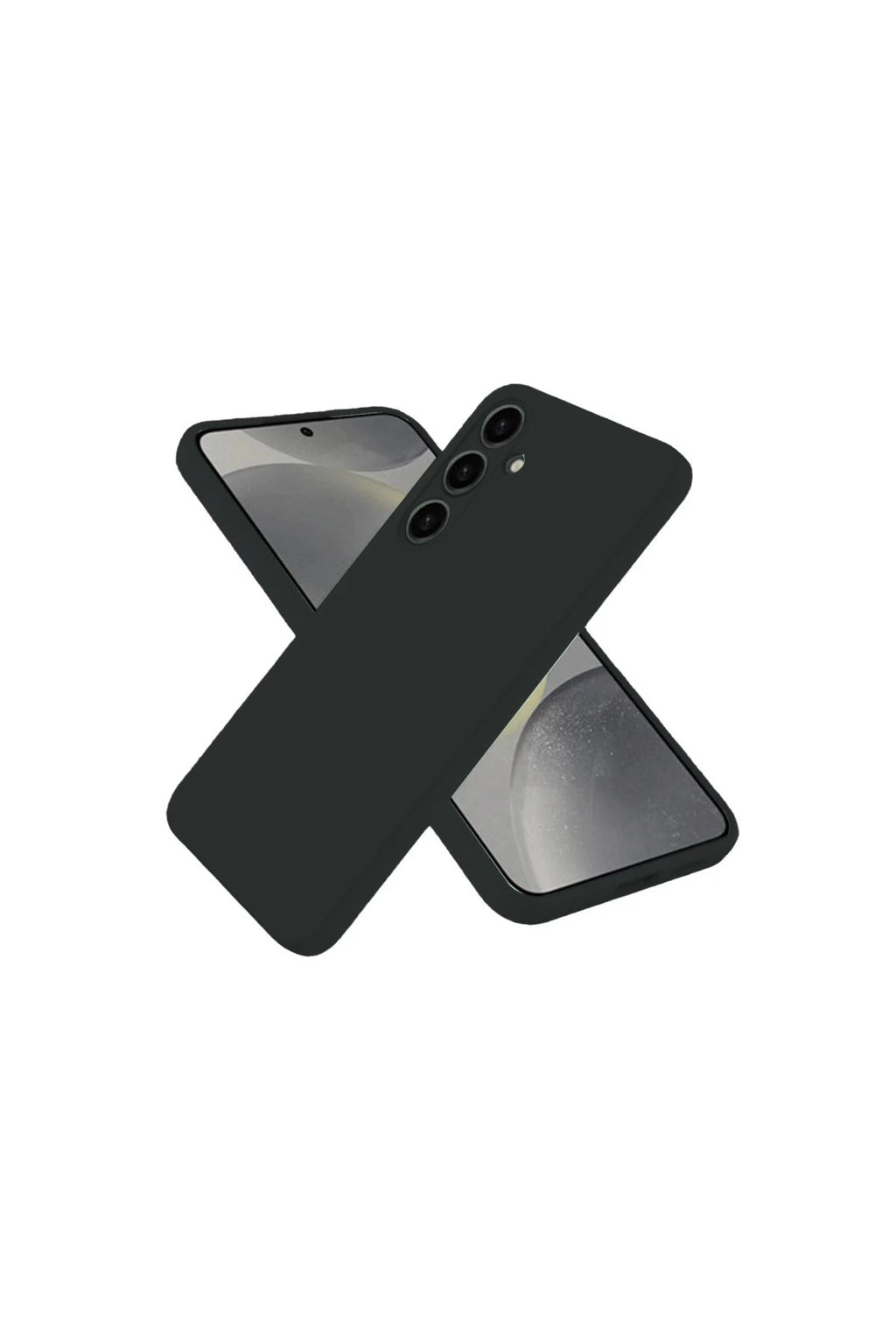 Samsung Galaxy S25 Uyumlu Kılıf Nano içi Kadife Silikon - Siyah