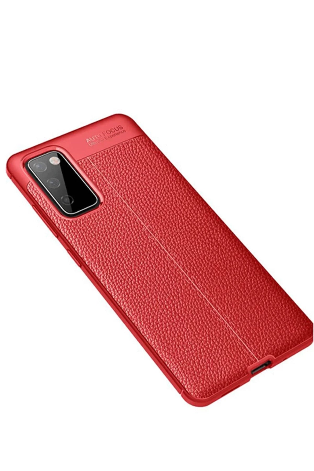 Samsung Galaxy S20 FE Uyumlu Kılıf Auto Focus Kapak - Kırmızı