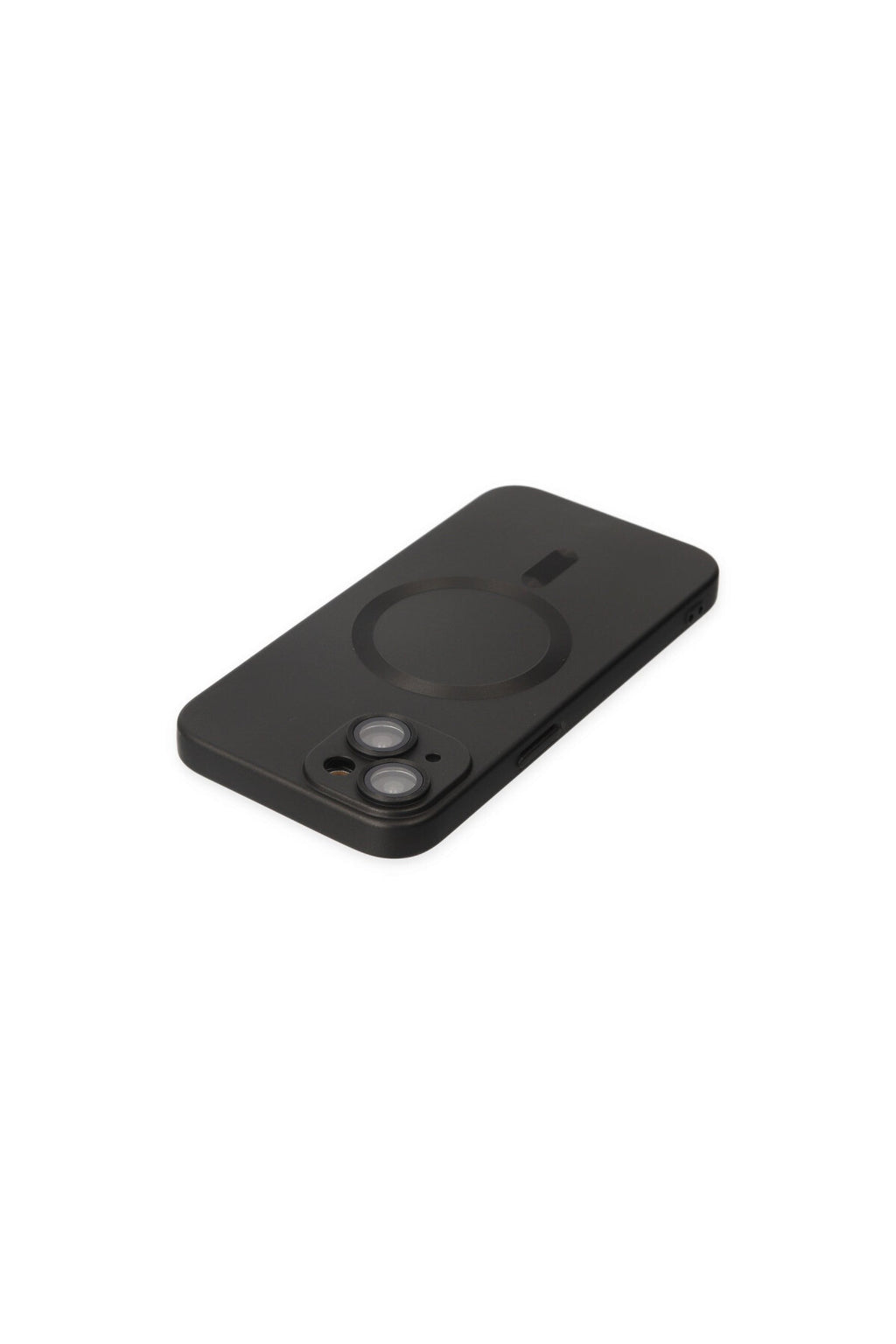 Apple iPhone 14 Plus Uyumlu Kılıf Moshi Lens Magneticsafe Silikon - Siyah