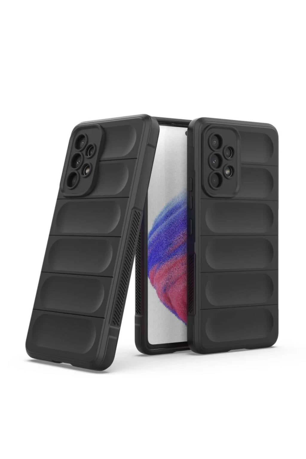 Samsung Galaxy A53 5G Uyumlu Kılıf Optimum Silikon - Siyah