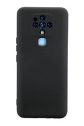Tecno Camon 16 Uyumlu Kılıf Nano içi Kadife Silikon - Siyah