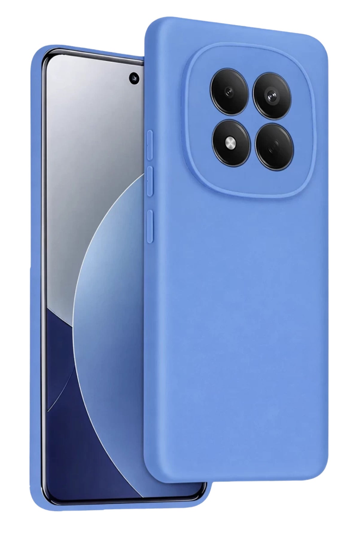 Xiaomi Redmi Note 15 4G Uyumlu First Silikon - Mavi
