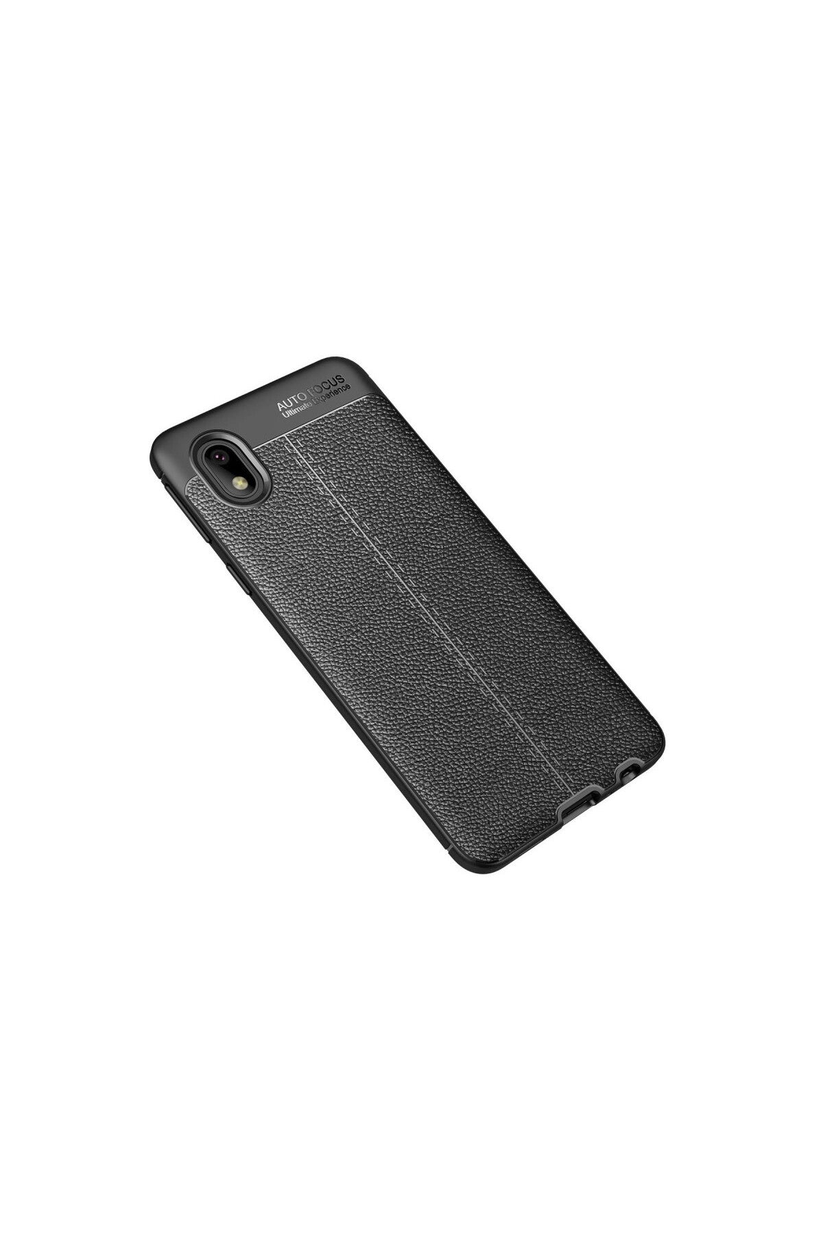 Samsung Galaxy A01 Core Uyumlu Kılıf Auto Focus Kapak - Siyah
