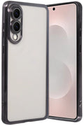 Samsung Galaxy S25 Uyumlu Edge Lensli Silikon - Siyah