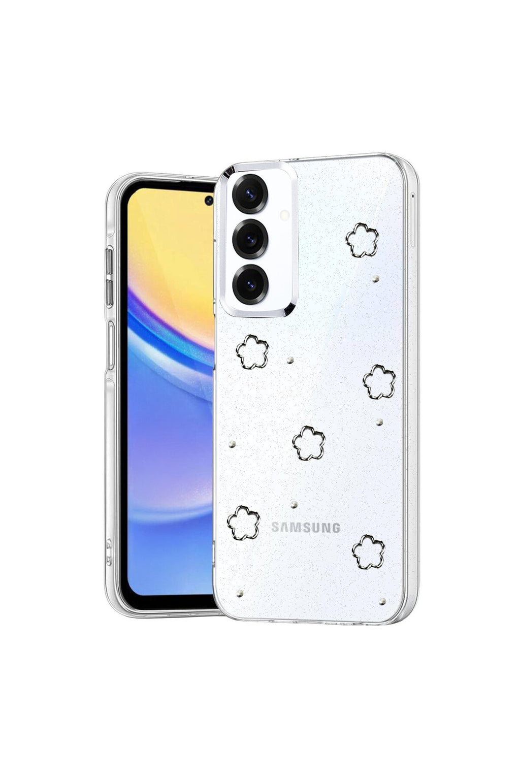 Samsung Galaxy S25 FE Uyumlu Fiyonk Desenli Kapak - Desen 2
