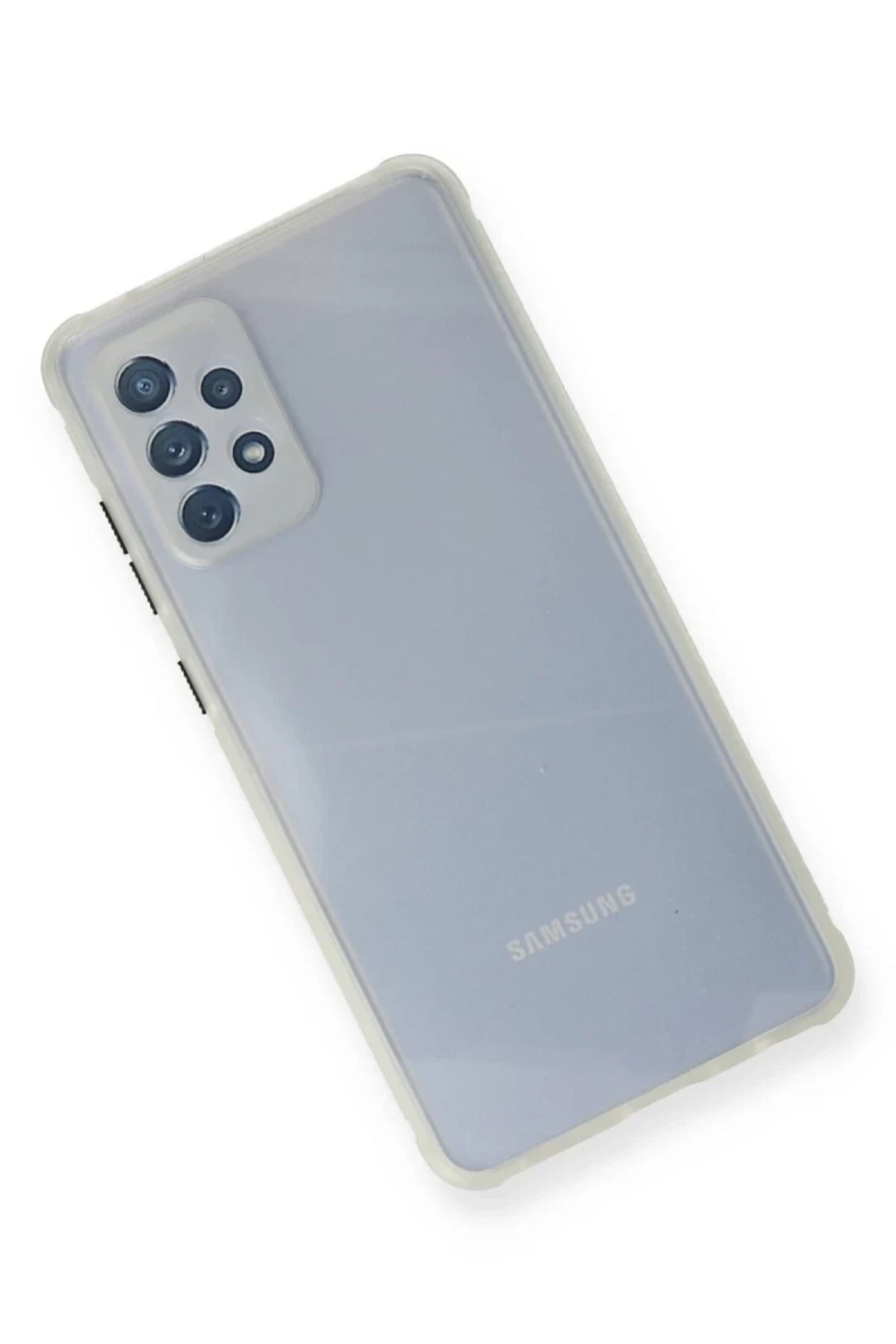 Samsung Galaxy A72 Uyumlu Kılıf Miami Şeffaf Silikon - Şeffaf