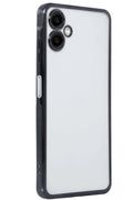 Samsung Galaxy A06 Uyumlu Kılıf Lensli Silikon - Siyah