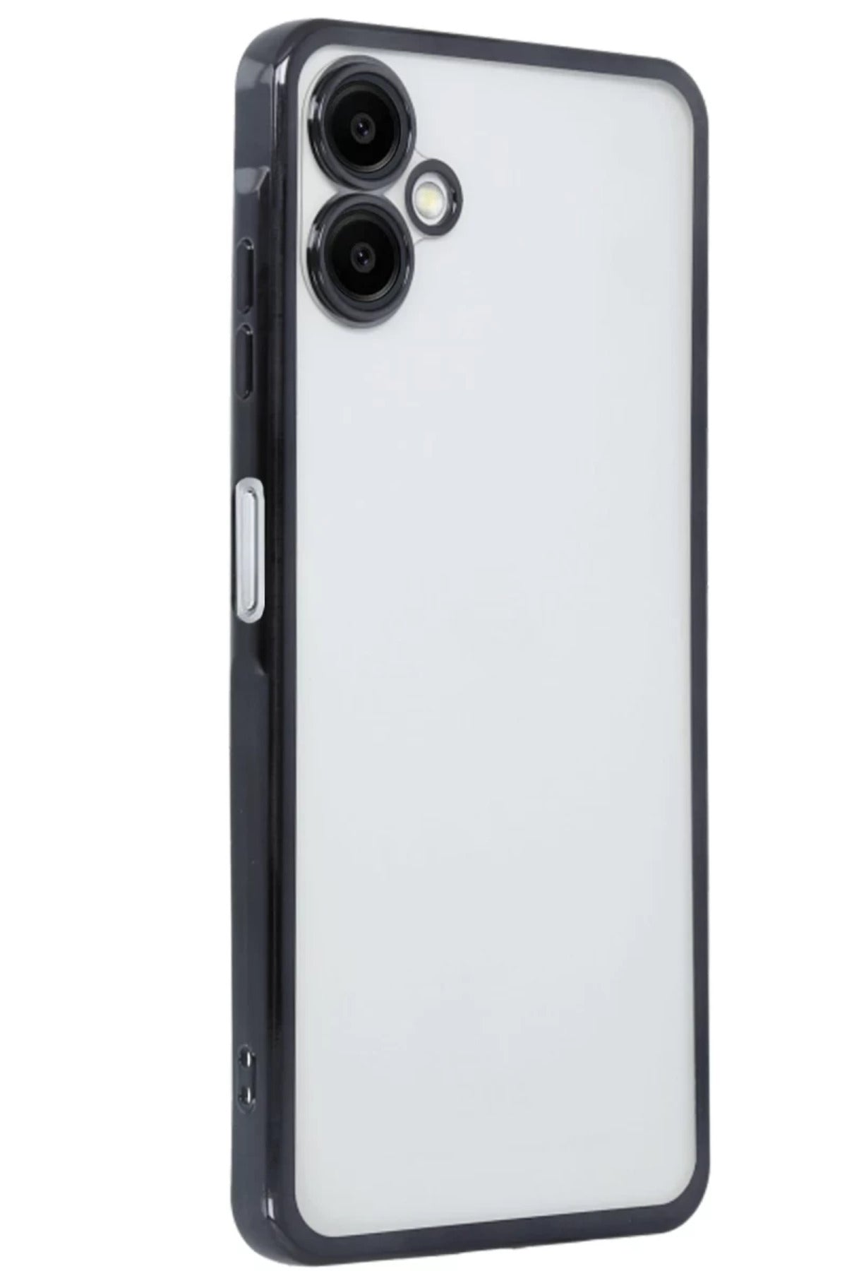 Samsung Galaxy A06 Uyumlu Kılıf Lensli Silikon - Siyah