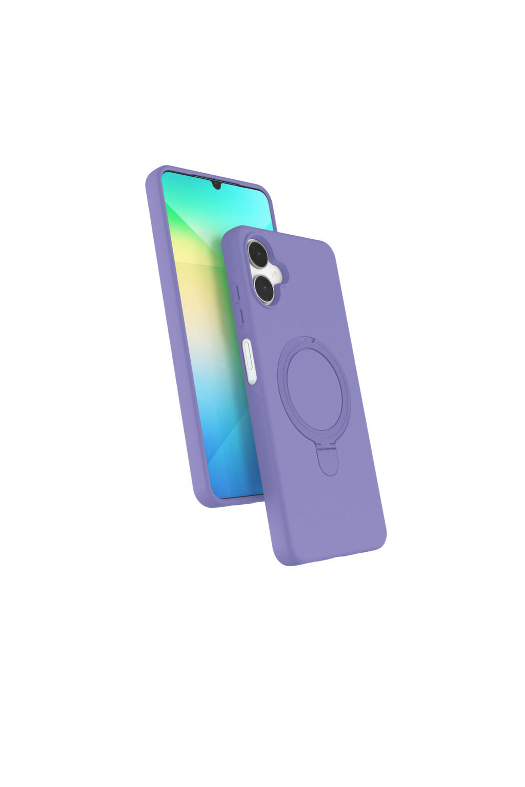 Samsung Galaxy A06 Uyumlu Regal Magsafe Standlı Kapak - Lila