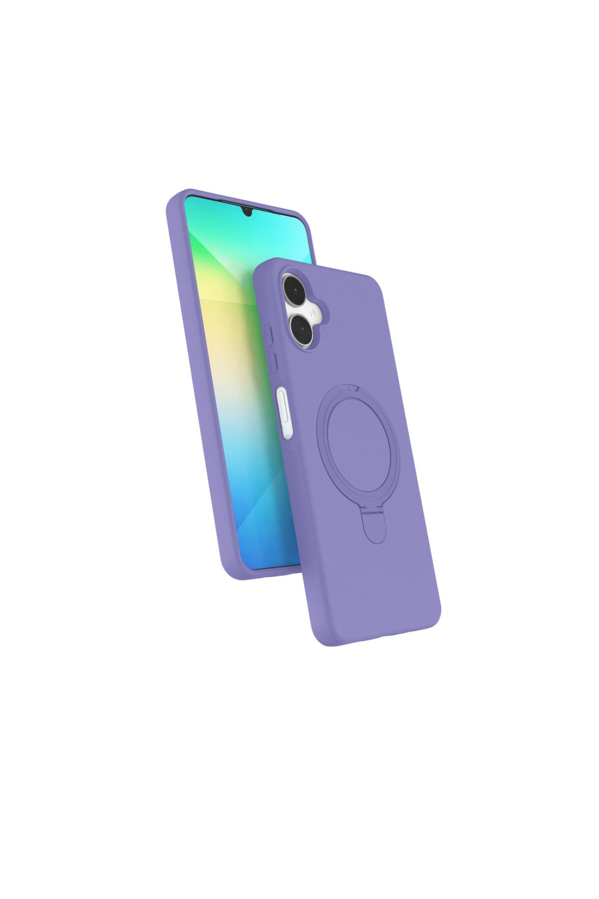Samsung Galaxy A06 Uyumlu Regal Magsafe Standlı Kapak - Lila