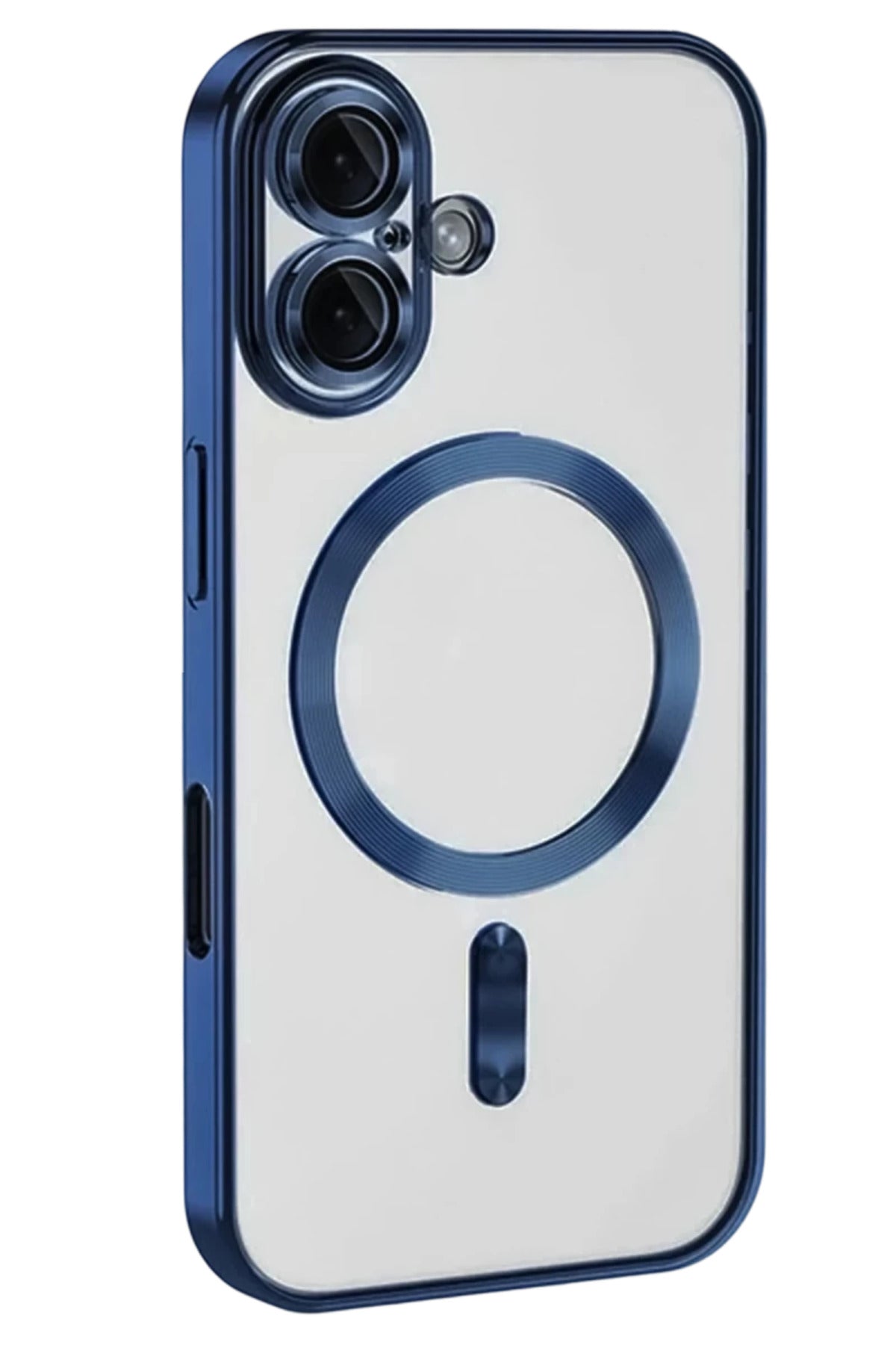 Apple iPhone 16 Uyumlu Kılıf Kross Magneticsafe Kapak - Lacivert