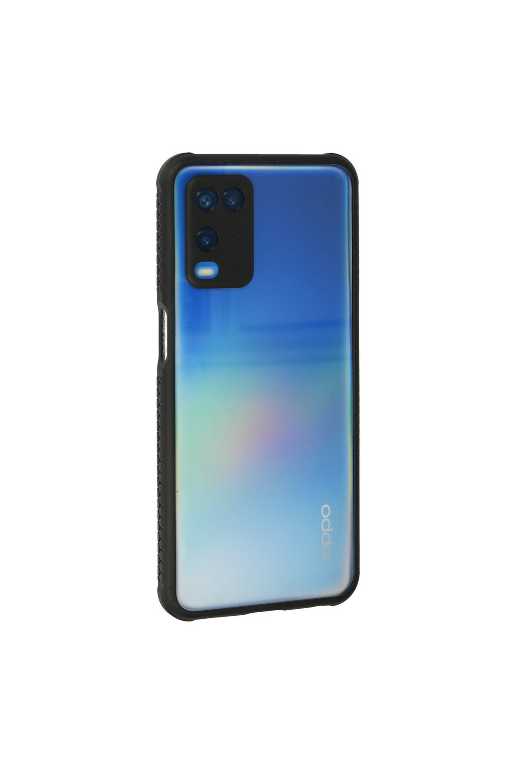 Oppo A54 4G Uyumlu Kılıf Miami Şeffaf Silikon - Siyah