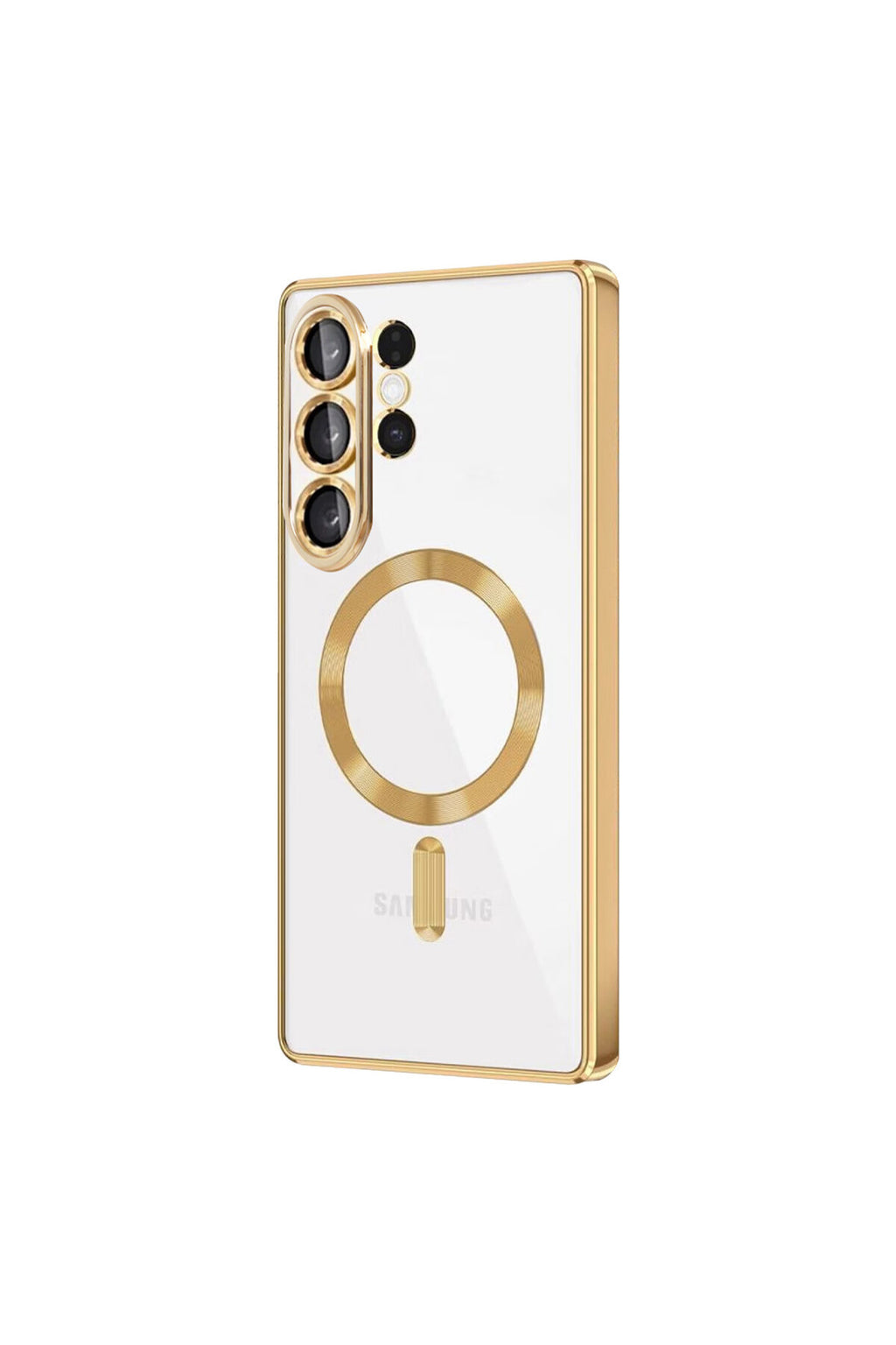Samsung Galaxy S26 Ultra Uyumlu Kross Magneticsafe Kapak - Gold