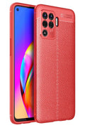 Oppo Reno 5 Lite Uyumlu Kılıf Auto Focus Kapak - Kırmızı