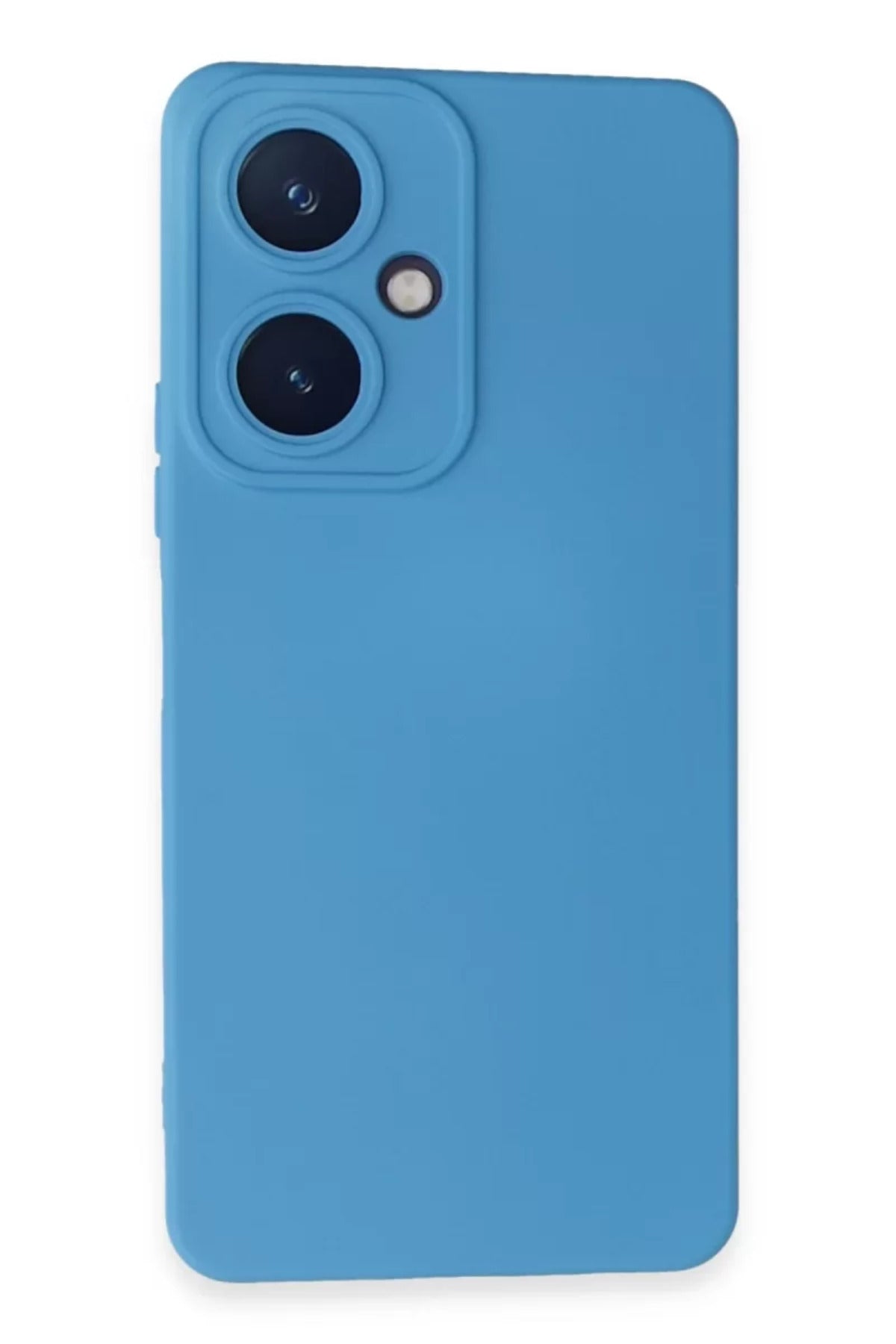 Vivo Y27 Uyumlu Kılıf Nano içi Kadife Silikon - Mavi