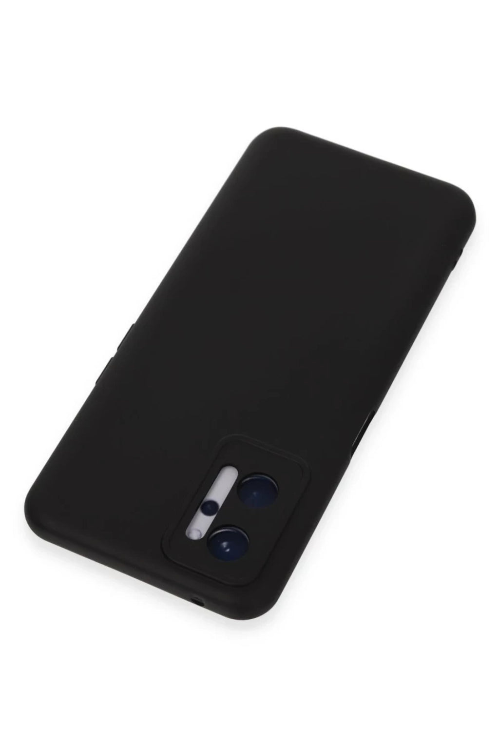 Realme 9i 4G Uyumlu Kılıf Nano içi Kadife Silikon - Siyah