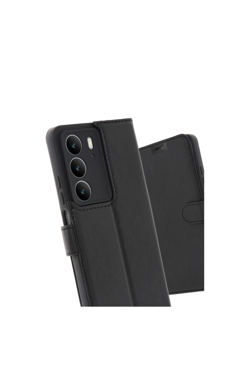 Realme C75 4G Uyumlu Trend S Plus Kapaklı Kılıf - Siyah