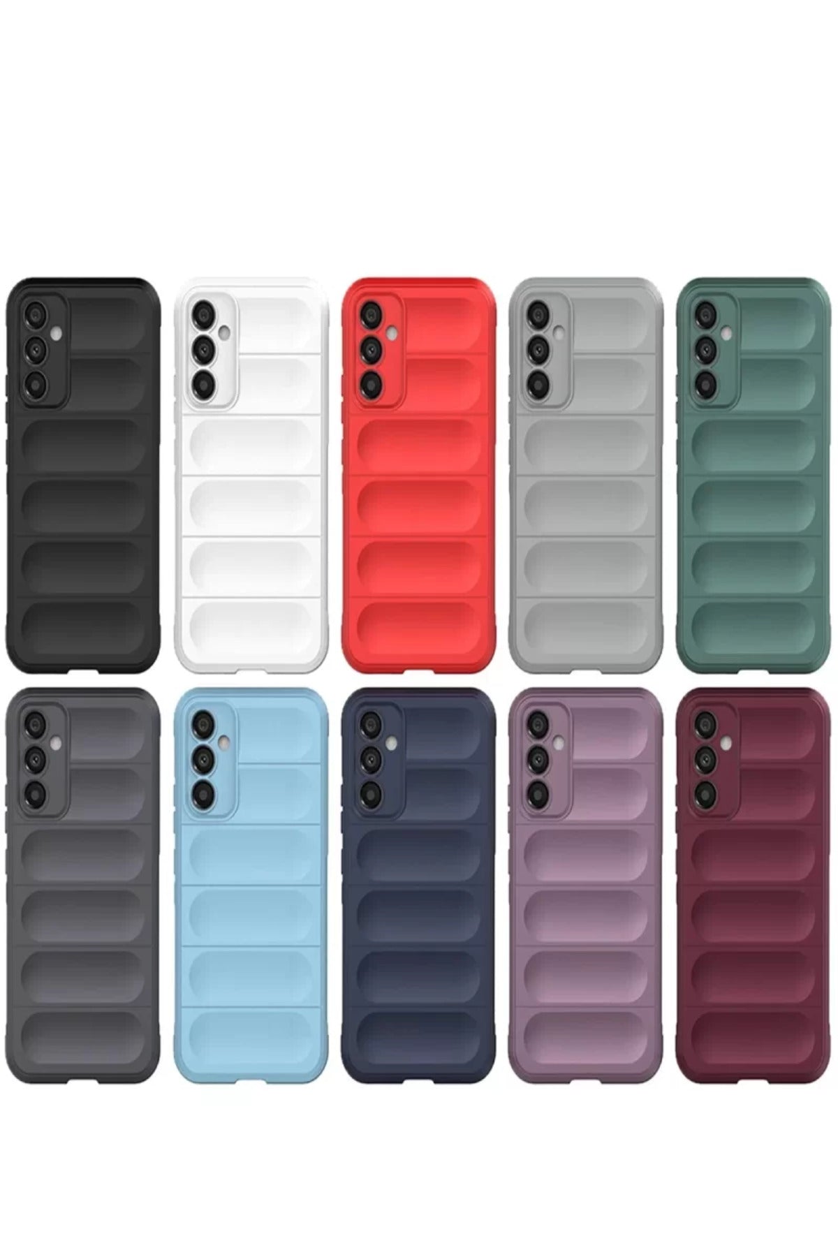 Samsung Galaxy A05S Uyumlu Kılıf Optimum Silikon - Krem
