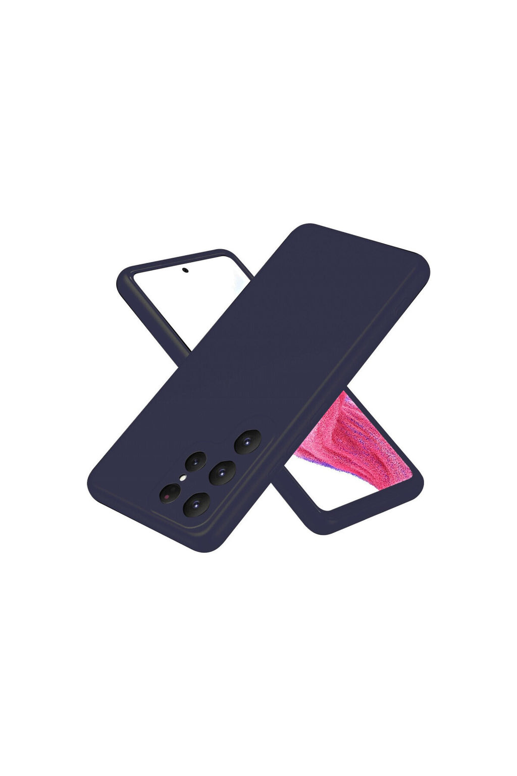 Samsung Galaxy S25 Ultra Uyumlu Kılıf First Silikon - Lacivert