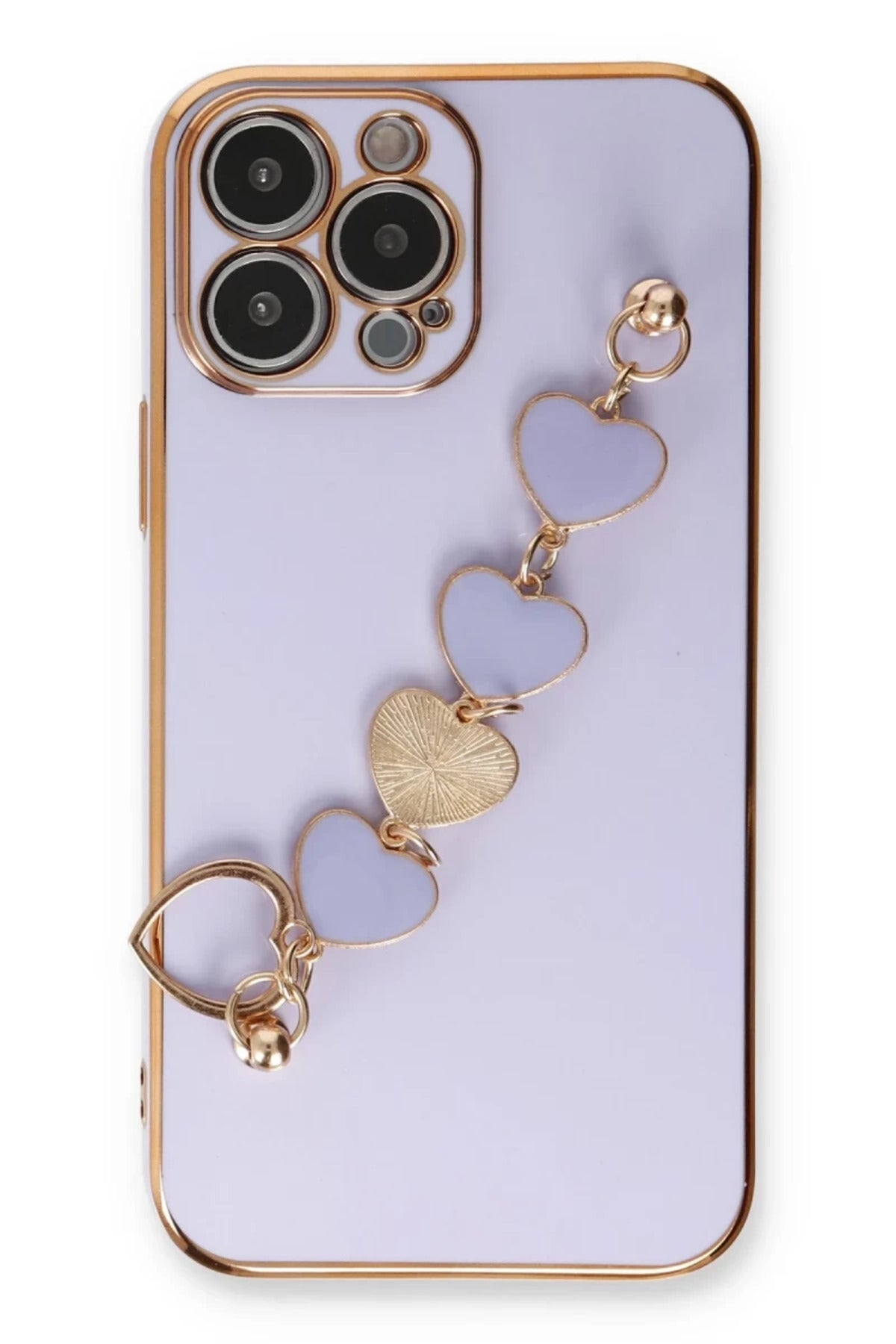 Apple iPhone 14 Pro Max Uyumlu Kılıf Esila Silikon - Lila