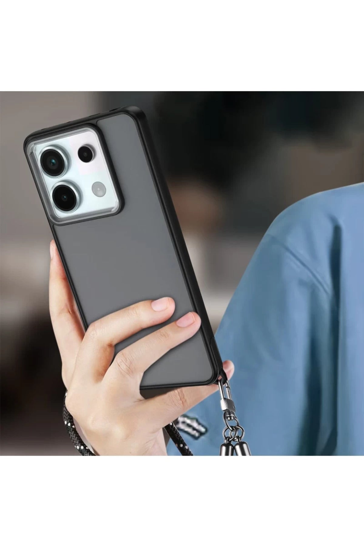 Xiaomi Redmi Note 13 Pro 5G Uyumlu Kılıf Elegant Kapak - Derin Mor