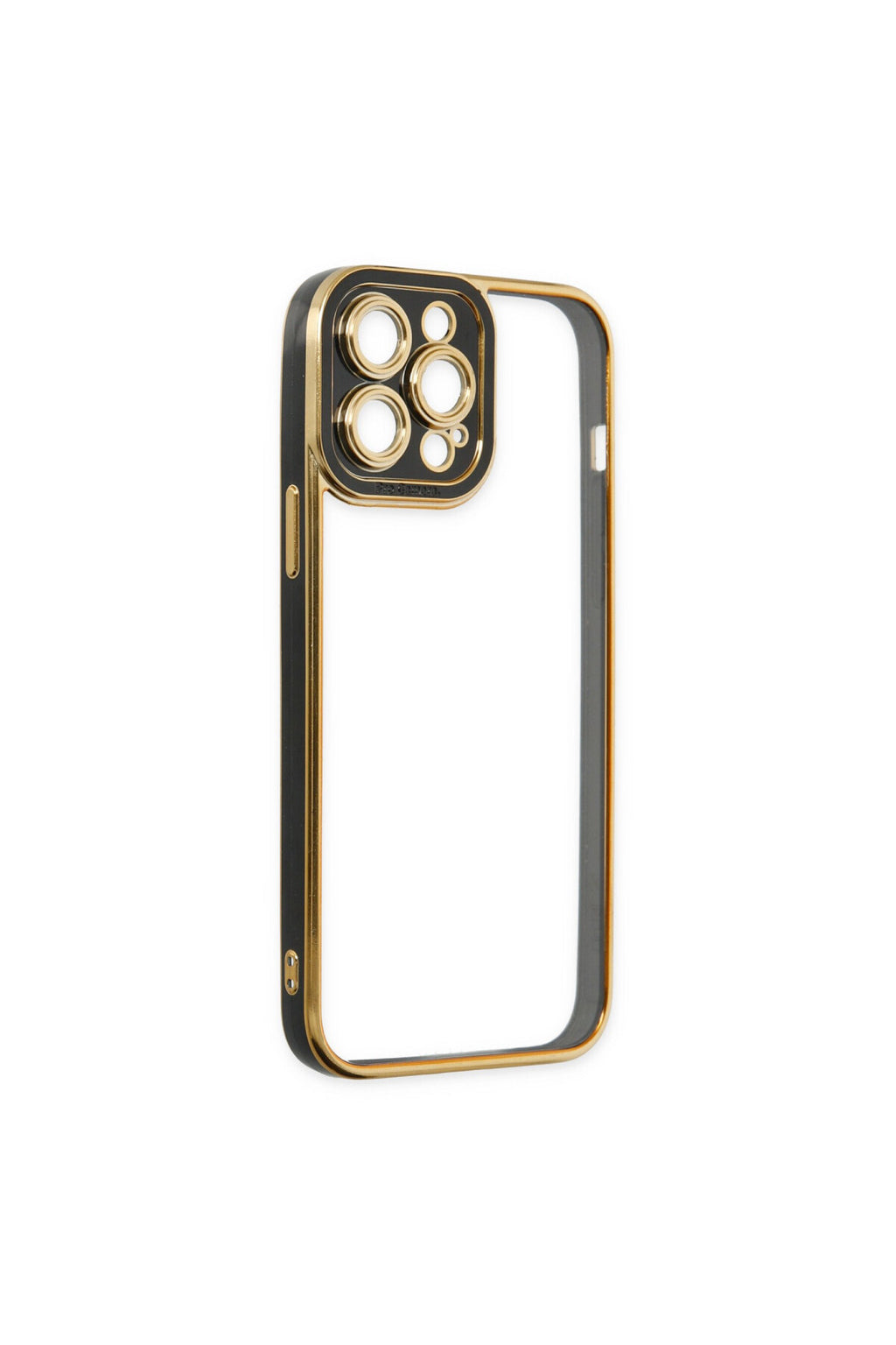 Apple iPhone 14 Pro Max Uyumlu Kılıf Liva Lens Silikon - Siyah