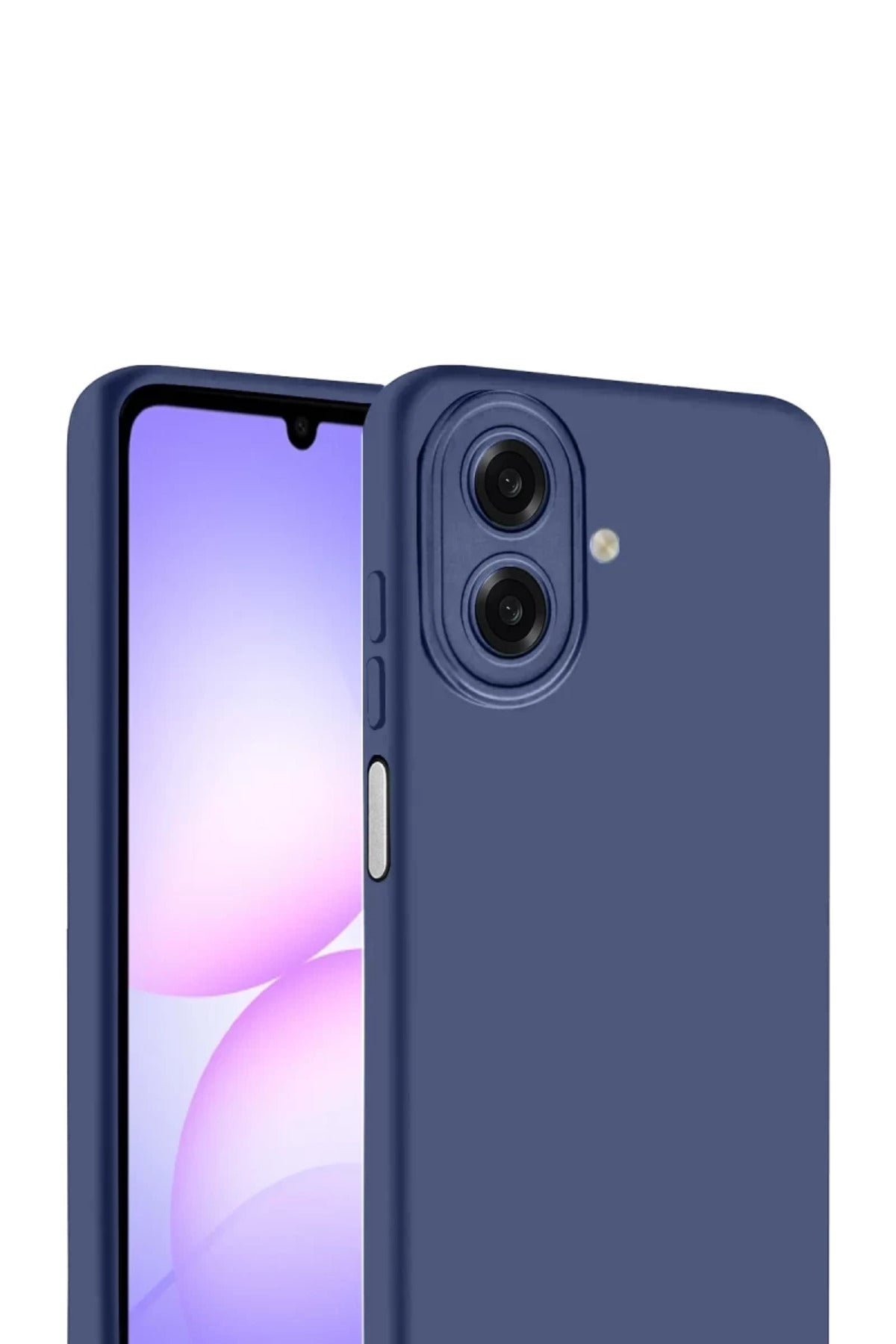 Samsung Galaxy A07 4G Uyumlu First Silikon - Lacivert