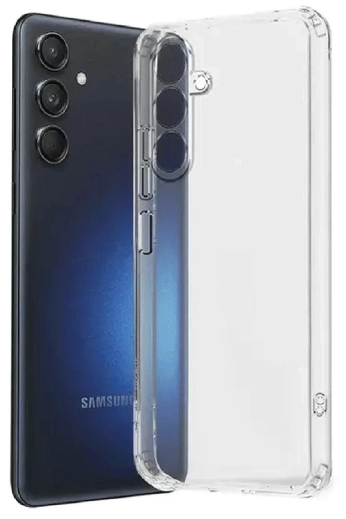 Samsung Galaxy A17 5G Uyumlu Kılıf Lüx Şeffaf Silikon