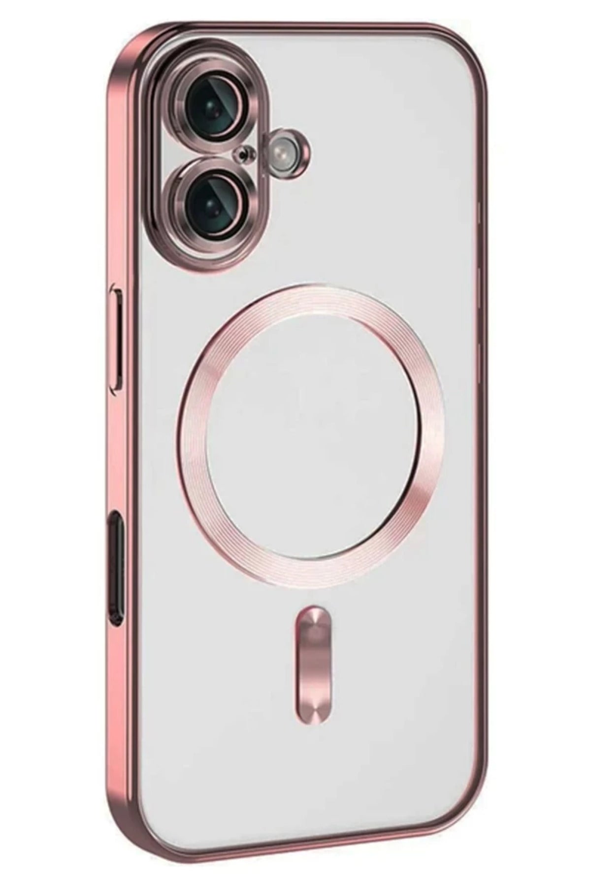 Apple iPhone 16 Uyumlu Kılıf Kross Magneticsafe Kapak - Pembe