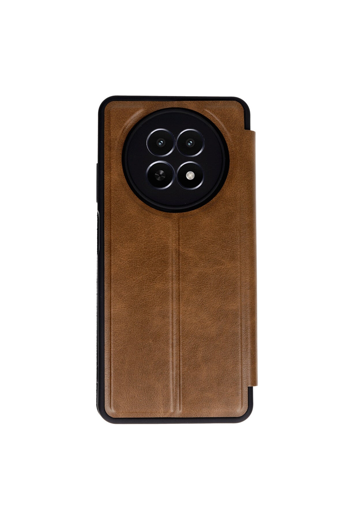 Realme 12 5G Uyumlu Kılıf Flip Cover - Taba