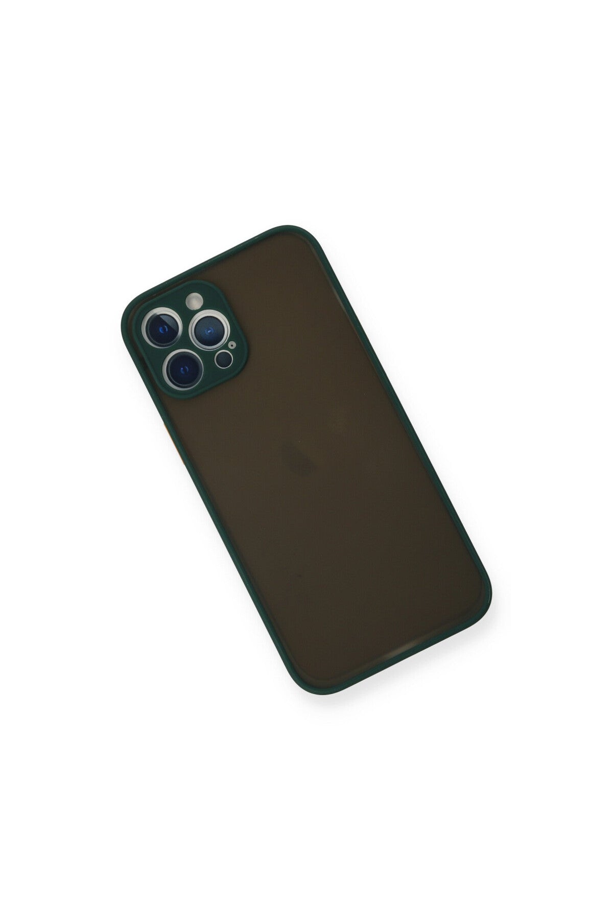 Apple iPhone 12 Pro Uyumlu Kılıf Montreal Silikon Kapak - Yeşil
