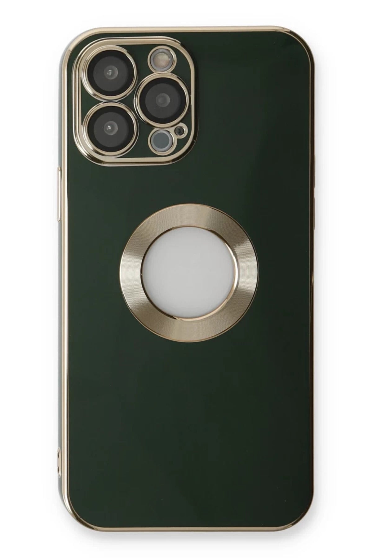Apple iPhone 14 Pro Max Uyumlu Kılıf Store Silikon - Yeşil