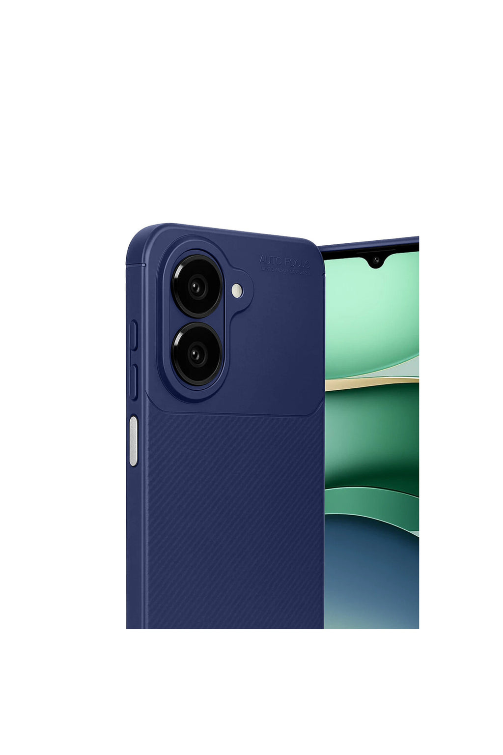 Samsung Galaxy A07 4G Uyumlu Auto Focus Karbon Kapak - Lacivert