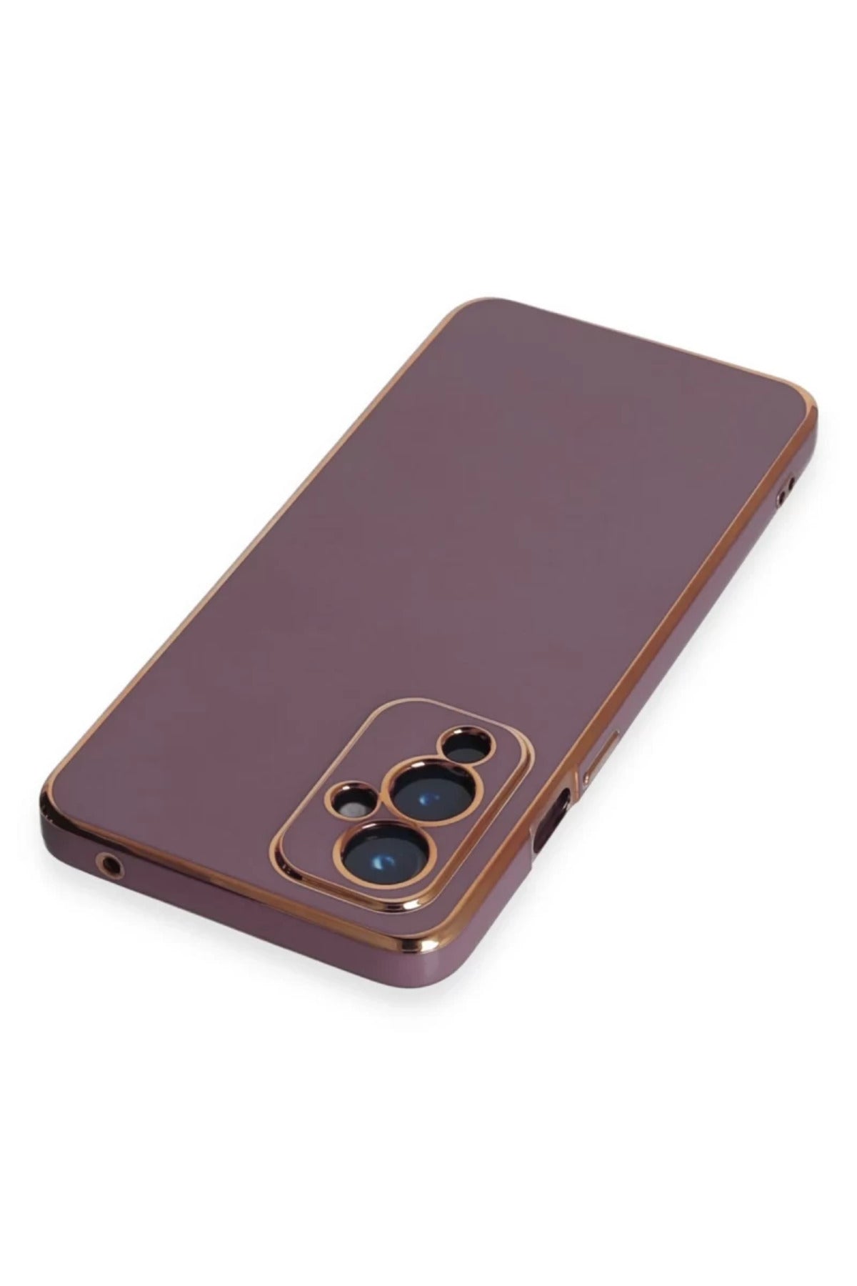 One Plus 9 Kılıf Volet Silikon - Mor