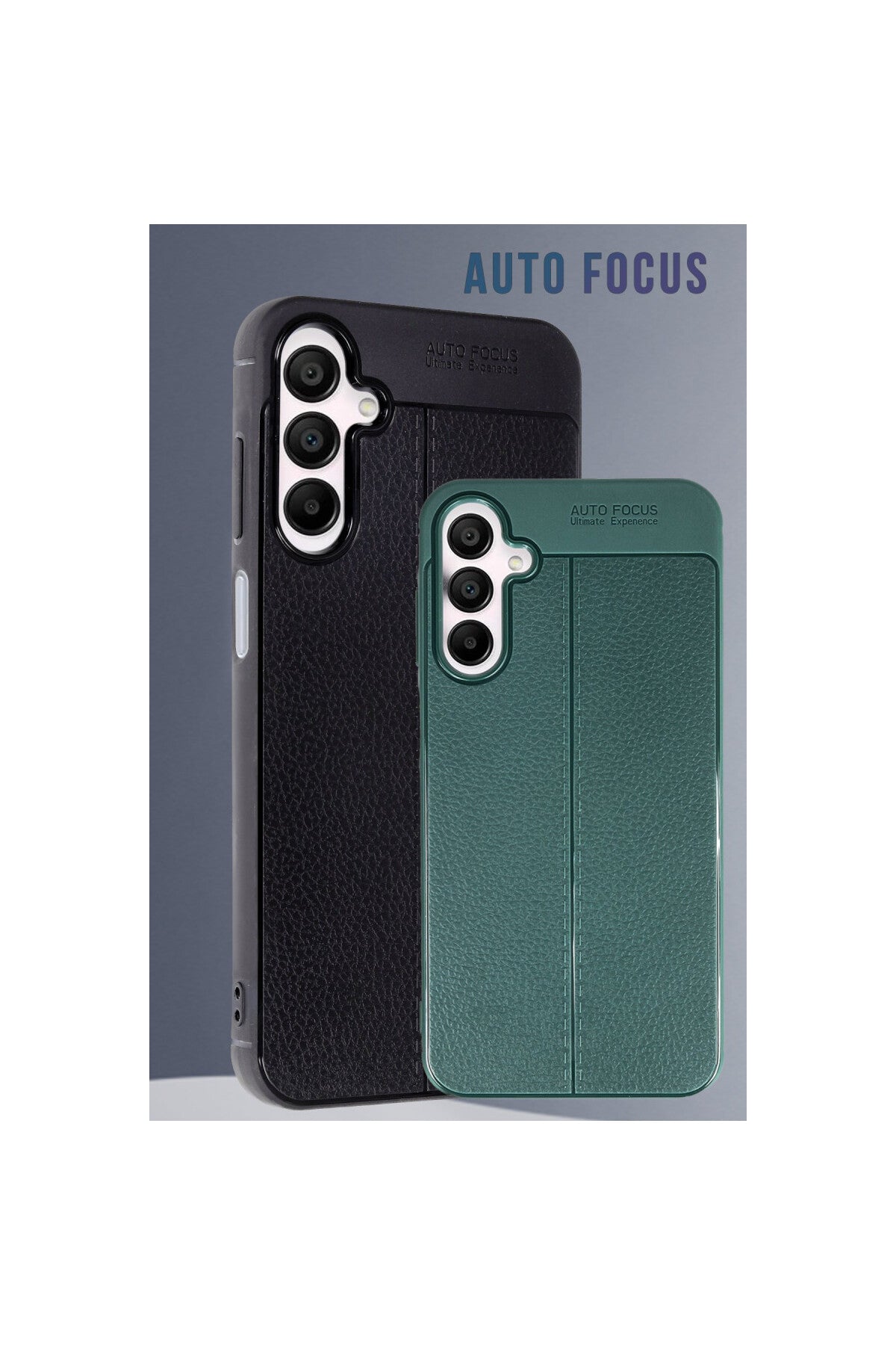 Samsung Galaxy A55 5G Uyumlu Kılıf Auto Focus Kapak - Koyu Yeşil