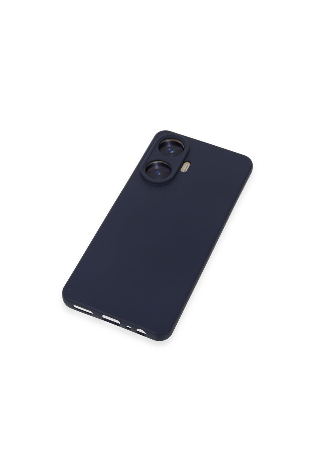 Realme C55 Uyumlu Kılıf Nano içi Kadife Silikon - Mor