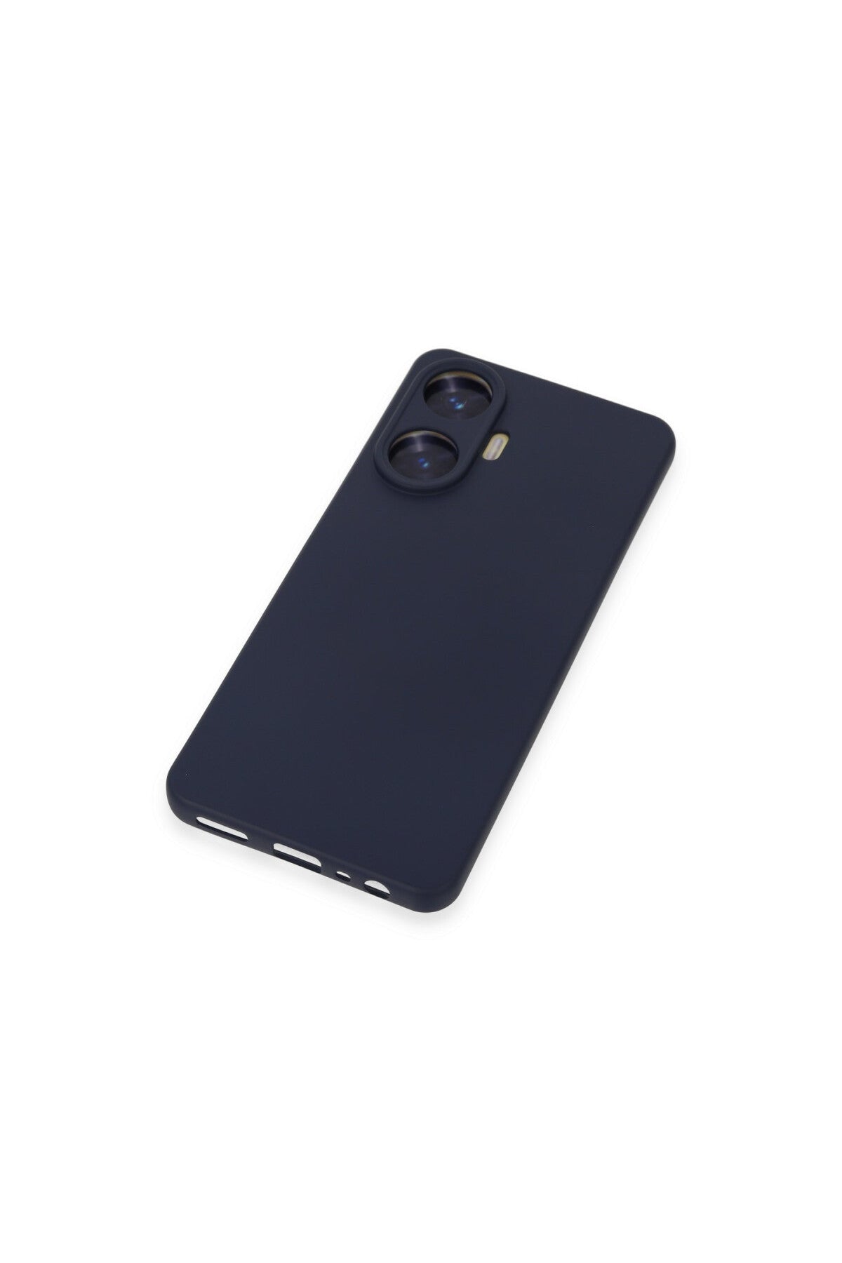 Realme C55 Uyumlu Kılıf Nano içi Kadife Silikon - Mor