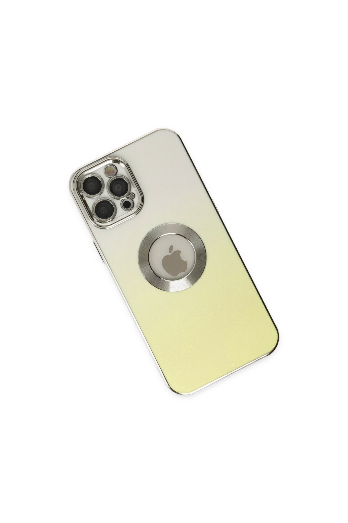 Apple iPhone 12 Pro Max Uyumlu Kılıf Best Silikon - Sarı