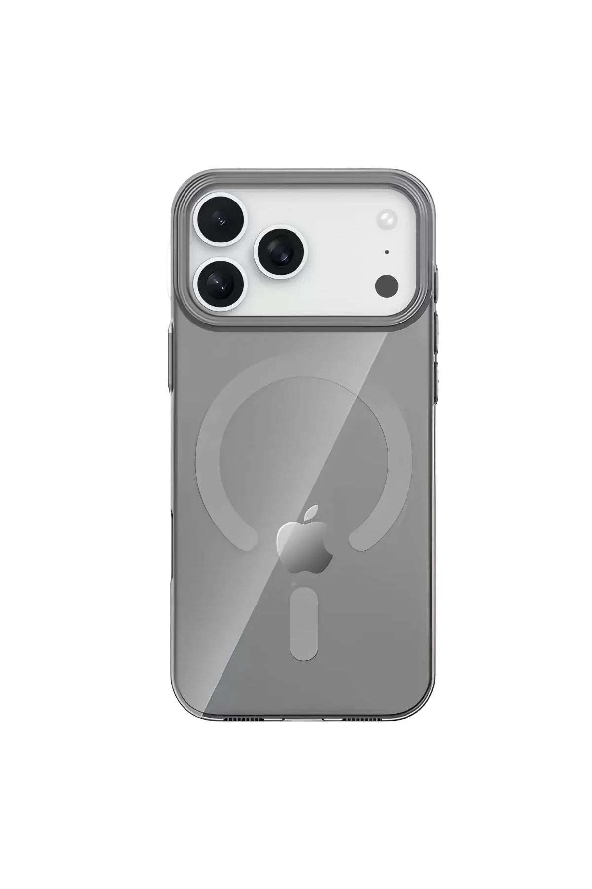 Joko Apple iPhone 17 Pro Uyumlu PC Blank Magsafe Kapak - Natural Grey