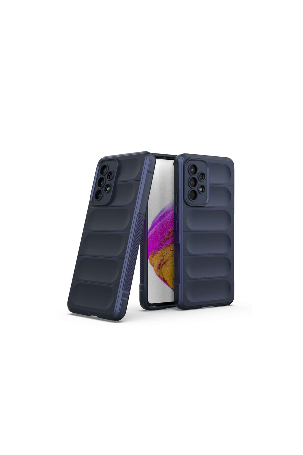 Samsung Galaxy A53 5G Uyumlu Kılıf Optimum Silikon - Lacivert