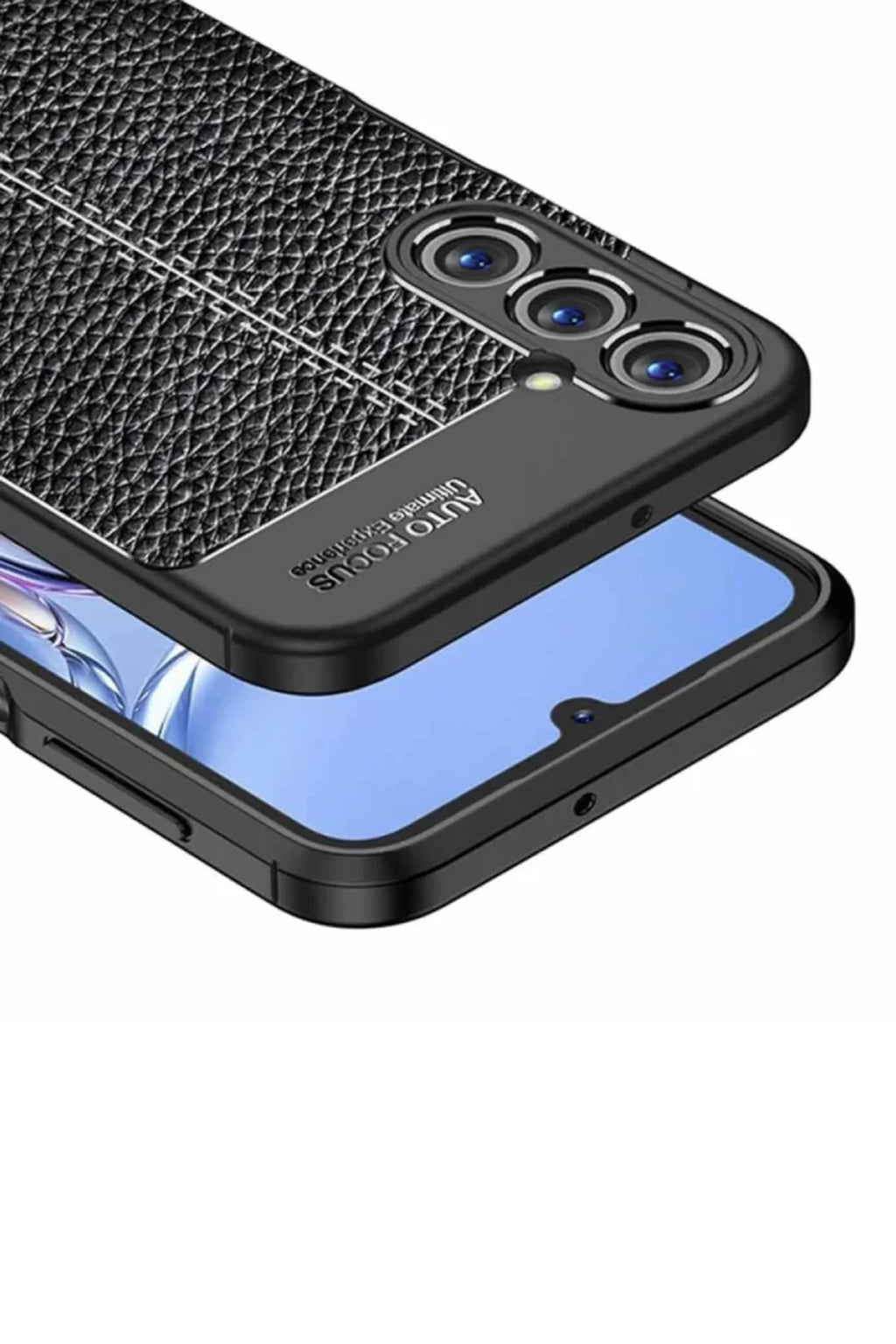 Samsung Galaxy A05S Uyumlu Kılıf Auto Focus Kapak - Siyah