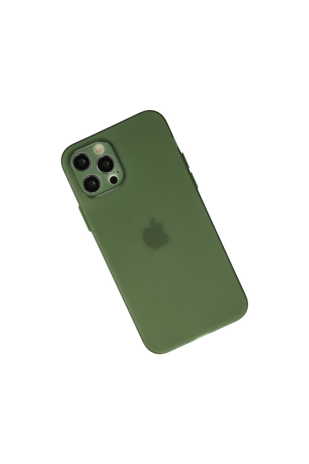 Apple iPhone 12 Pro Max Uyumlu Kılıf Puma Silikon - Yeşil