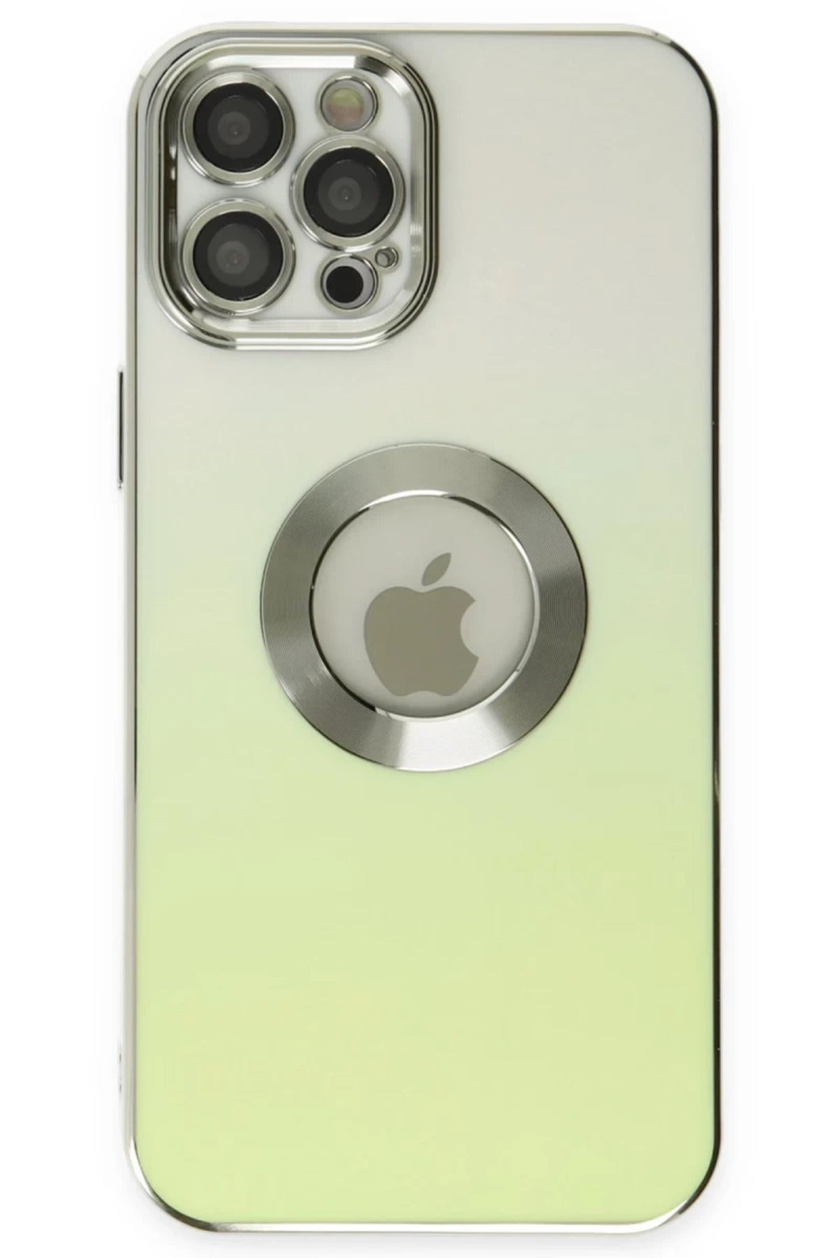 Apple iPhone 12 Pro Uyumlu Kılıf Best Silikon - Yeşil