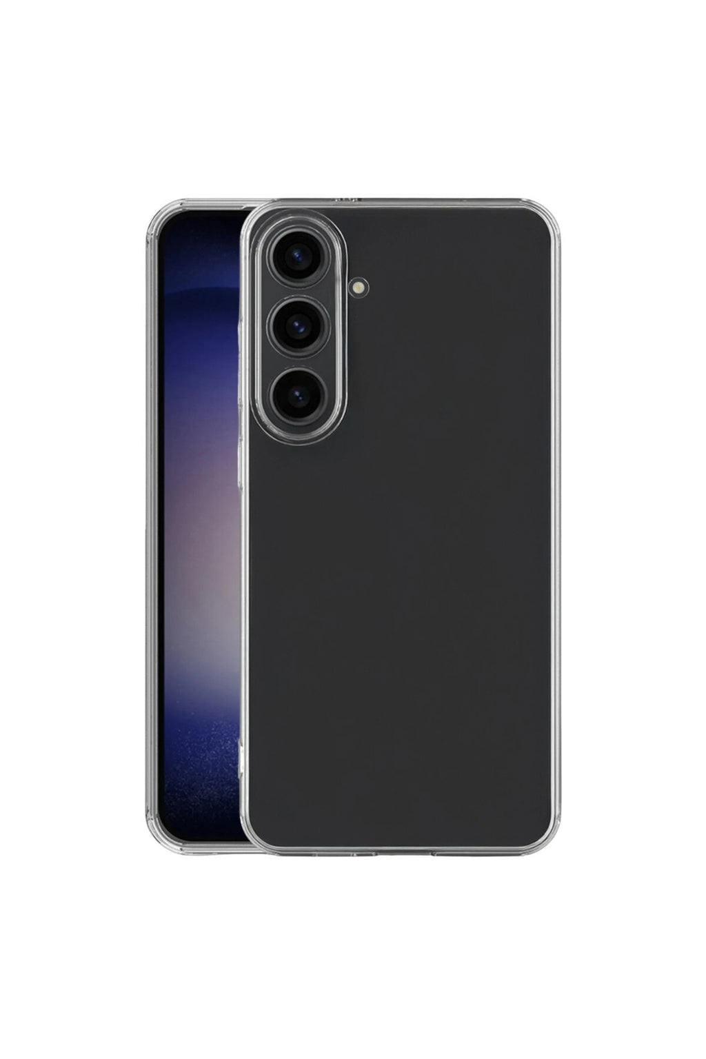 Samsung Galaxy S26 Plus Uyumlu Lüx Şeffaf Silikon - Şeffaf