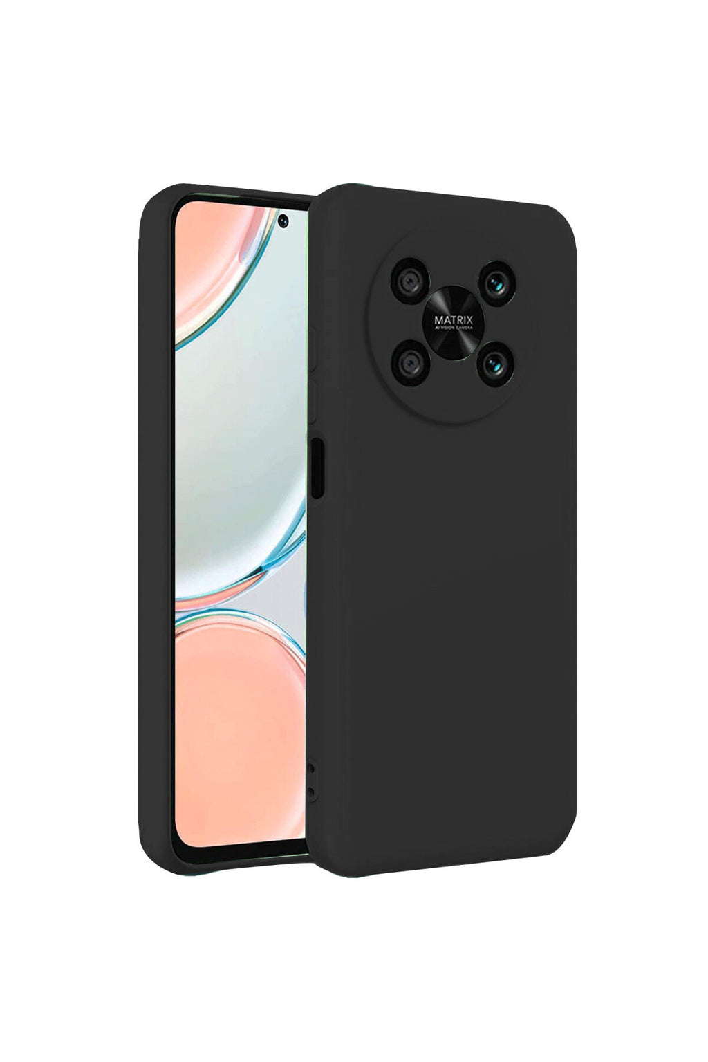 Huawei Nova Y90 Uyumlu Kılıf First Silikon - Siyah