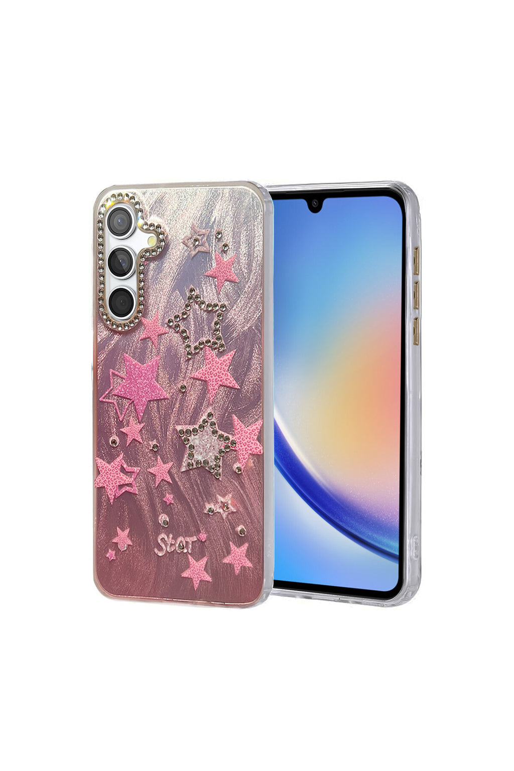 Samsung Galaxy A34 5G Uyumlu Kılıf Blade Aynalı Desenli Kapak - Desen 7